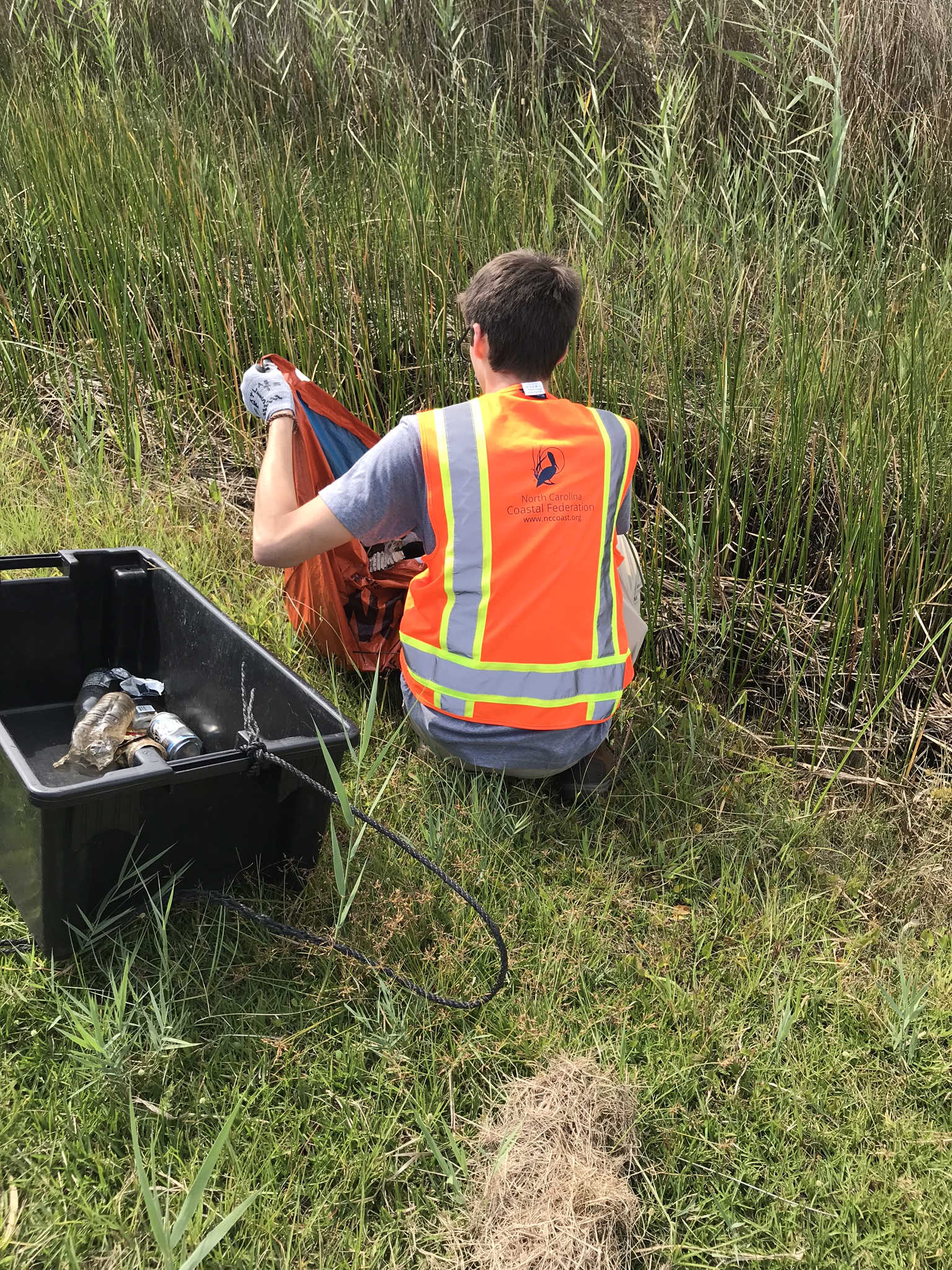 Hoop Pole Creek cleanup